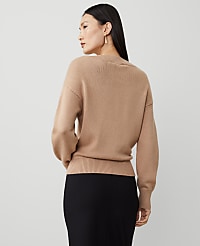 Envelope Neck Sweater carousel Product Image 2