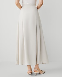 Pleated Wrap Midi Skirt carousel Product Image 4