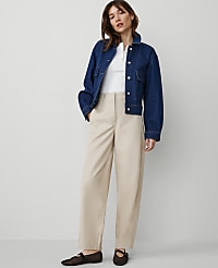 Weekend Collection Seamed Barrel Ankle Pant carousel Product Image 1