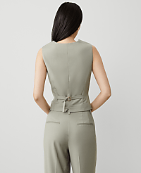 The Tailored Button Pocket Vest carousel Product Image 2