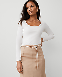 Petite Square Neck Top carousel Product Image 1