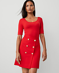 Button Wrap Skirt carousel Product Image 1