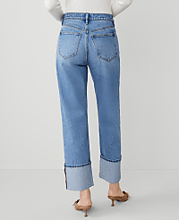 The Cuffed Straight Jean carousel Product Image 4