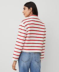 Petite Tweed Oversized Double Breasted Jacket carousel Product Image 3