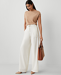 The Belted Wide-Leg Pant carousel Product Image 2