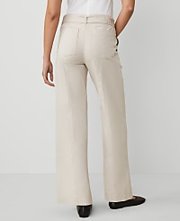 Petite Weekend Collection Belted Utility Pant carousel Product Image 3