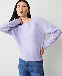 Ribbed Cashmere Sweater carousel Product Image 1