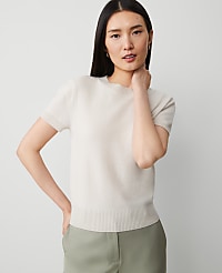 Cashmere Sweater Tee carousel Product Image 1