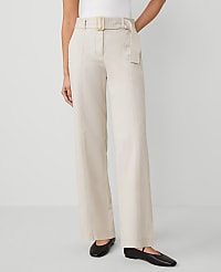 Petite Weekend Collection Belted Utility Pant carousel Product Image 2