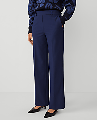 The Side-Zip Straight Pant in Bi-Stretch carousel Product Image 2
