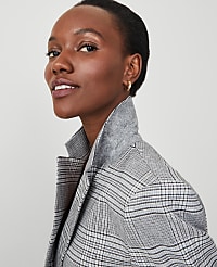The Petite Crosby Blazer in Plaid carousel Product Image 4