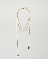 Double Gem Necklace carousel Product Image 1