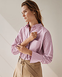 Striped Oversized Pocket Shirt carousel Product Image 1