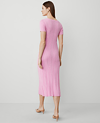 Scoop Neck Sweater Dress carousel Product Image 2