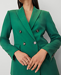 The Tailored Blazer in Textured Drape carousel Product Image 3