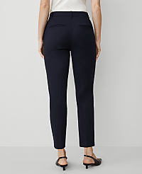 The High Rise Everyday Ankle Pant in Stretch Cotton - Curvy Fit carousel Product Image 2