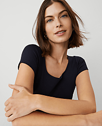 Square Neck Tee carousel Product Image 3