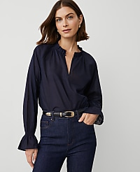 Ruffle Raglan Popover carousel Product Image 1