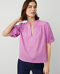 Puff Sleeve Popover carousel Product Image 1
