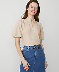 Puff Sleeve Popover carousel Product Image 1