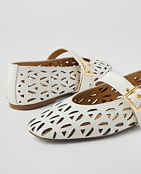 Perforated Buckle Ballet Flat carousel Product Image 2