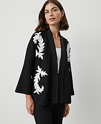 Floral Beaded Kimono carousel Product Image 1