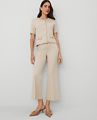 The Side-Zip Flare Pant carousel Product Image 1