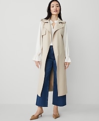 Sleeveless Trench Coat carousel Product Image 2