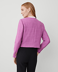 Tweed Cropped Jacket carousel Product Image 2