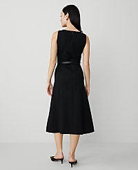 Ponte Sleeveless Midi Dress carousel Product Image 3
