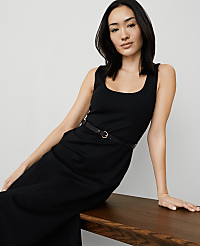 Ponte Sleeveless Midi Dress carousel Product Image 4