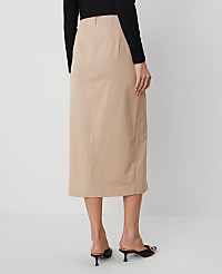 Button Wrap Pocket Skirt carousel Product Image 3