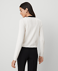Contrast Trim Cardigan carousel Product Image 2