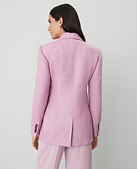 Tweed Double Breasted Blazer carousel Product Image 2