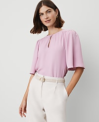 Draped Sleeve Blouse carousel Product Image 1