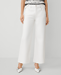 The Petite Wide-Leg Crop Jean carousel Product Image 2