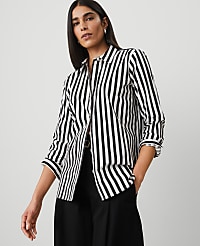 Striped Relaxed Perfect Shirt carousel Product Image 1