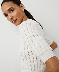 Wavy Stitch Wedge Sweater carousel Product Image 4
