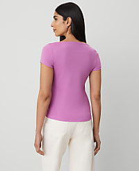 Square Neck Tee carousel Product Image 2