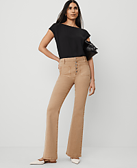 The Patch Pocket Flare Jean carousel Product Image 1