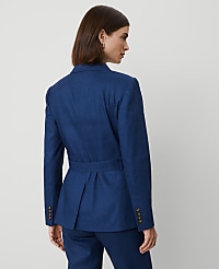 Linen Blend Safari Jacket carousel Product Image 2