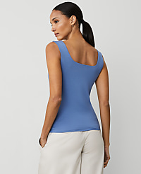 Petite Square Neck Tank Top carousel Product Image 2