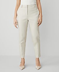The High Rise Everyday Ankle Pant in Stretch Cotton - Curvy Fit carousel Product Image 1