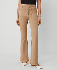 The Patch Pocket Flare Jean carousel Product Image 2