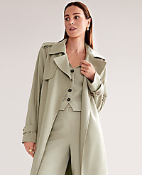 Modern Trench Coat carousel Product Image 5