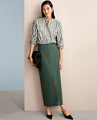 Ponte Pocket Maxi Skirt carousel Product Image 1