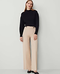 Petite Weekend Collection Wide-Leg Sailor Pant carousel Product Image 1