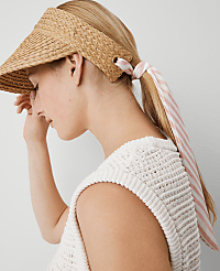 Weekend Collection Straw Visor carousel Product Image 2