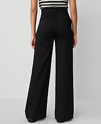 Petite Weekend Collection Trouser in Sateen carousel Product Image 3