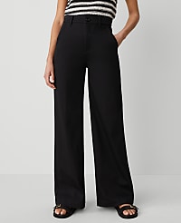 Petite Weekend Collection Trouser in Sateen carousel Product Image 2
